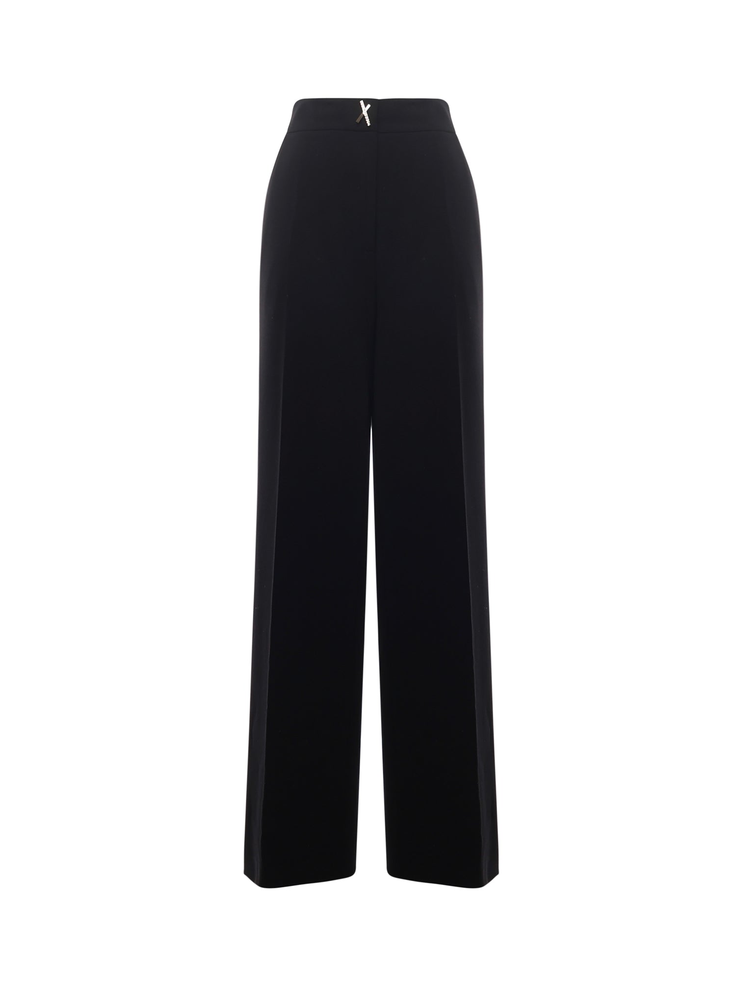Pantalone sartoriale a palazzo con dettaglio a X 79AAA128 N0356899 GENNY 