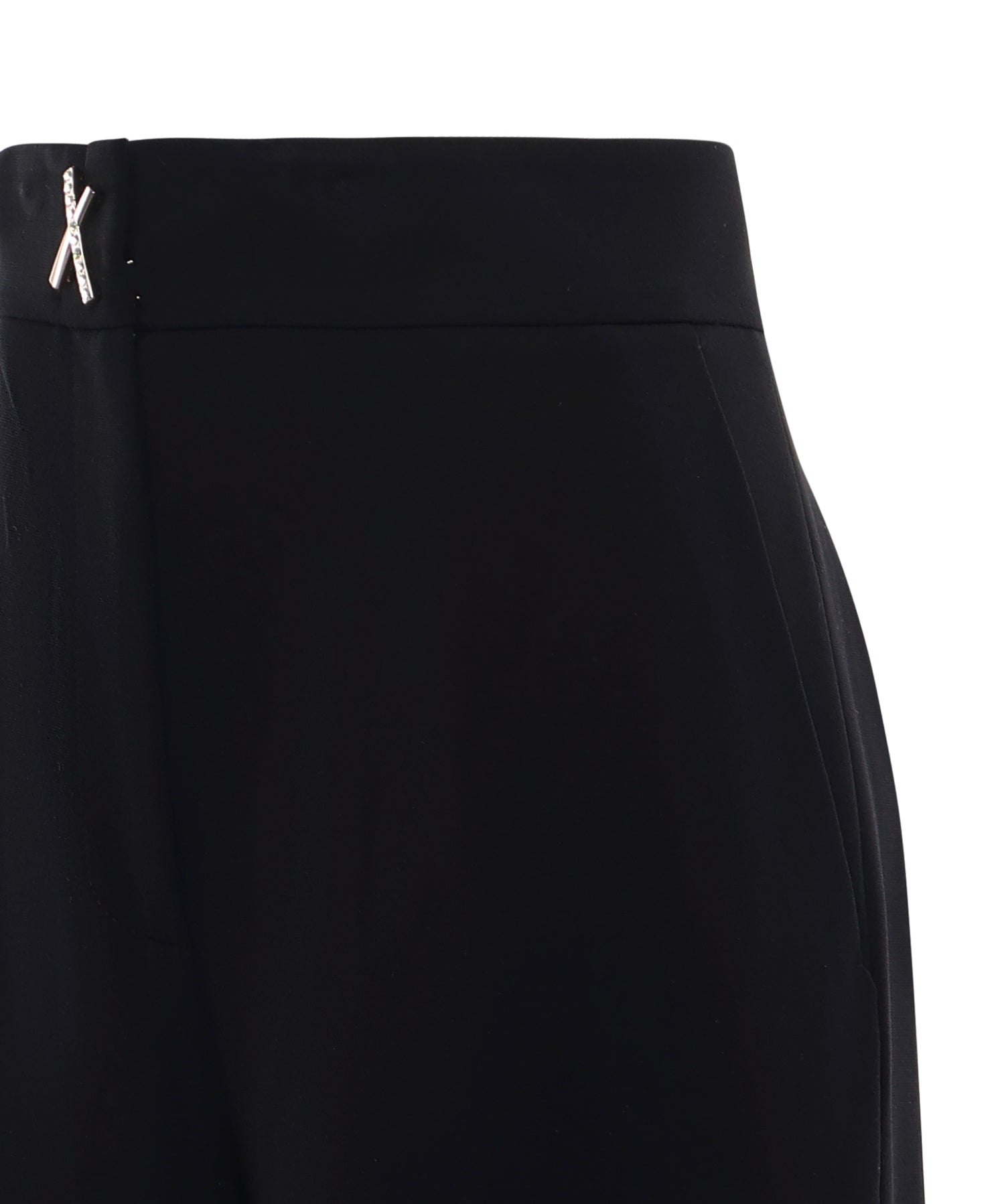 Pantalone sartoriale a palazzo con dettaglio a X 79AAA128 N0356899 GENNY 