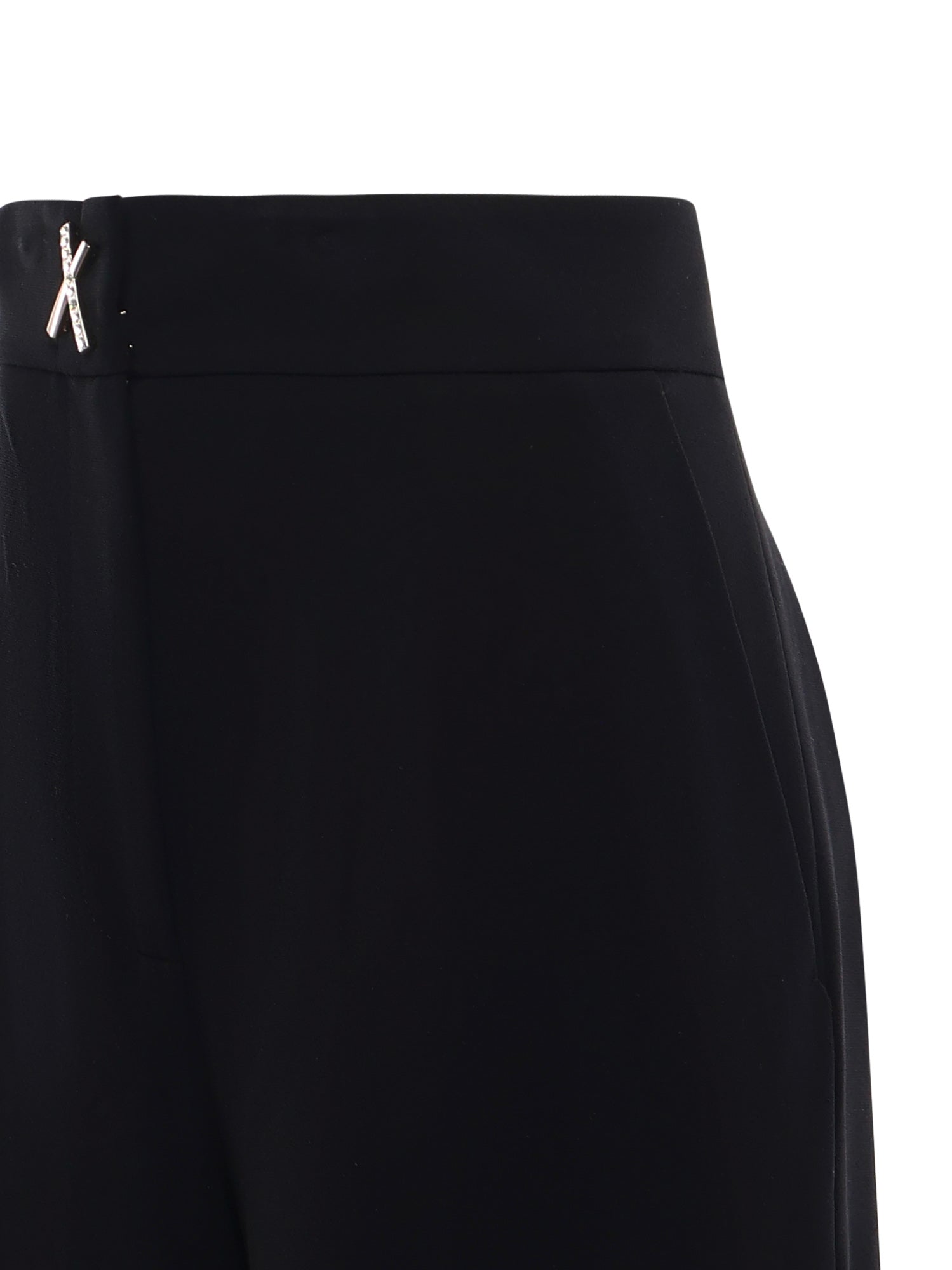 Pantalone sartoriale a palazzo con dettaglio a X 79AAA128 N0356899 GENNY 