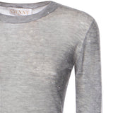 Maglia in lana ultrafine con paillettes 79AAF822 CMX43825 GENNY 