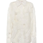 Camicia in tulle ricamato 79AAL644 JR008003 GENNY 