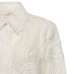 Camicia in tulle ricamato 79AAL644 JR008003 GENNY 