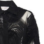 Camicia in tulle ricamato 79AAL644 JR008899 GENNY 