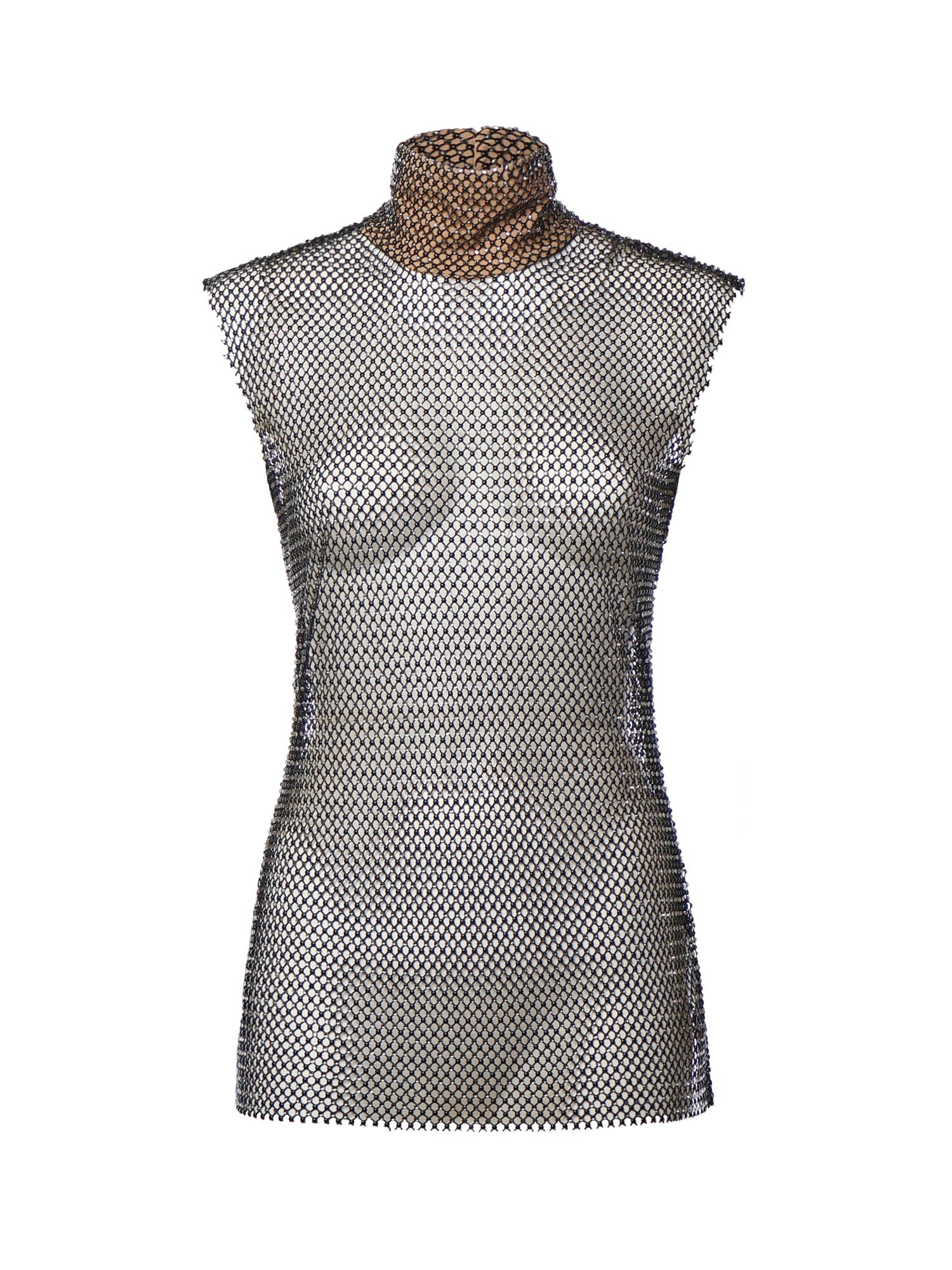 Top in rete strass 79AAM628 J0276899 GENNY 