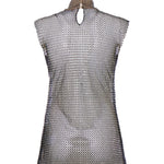 Top in rete strass 79AAM628 J0276899 GENNY 