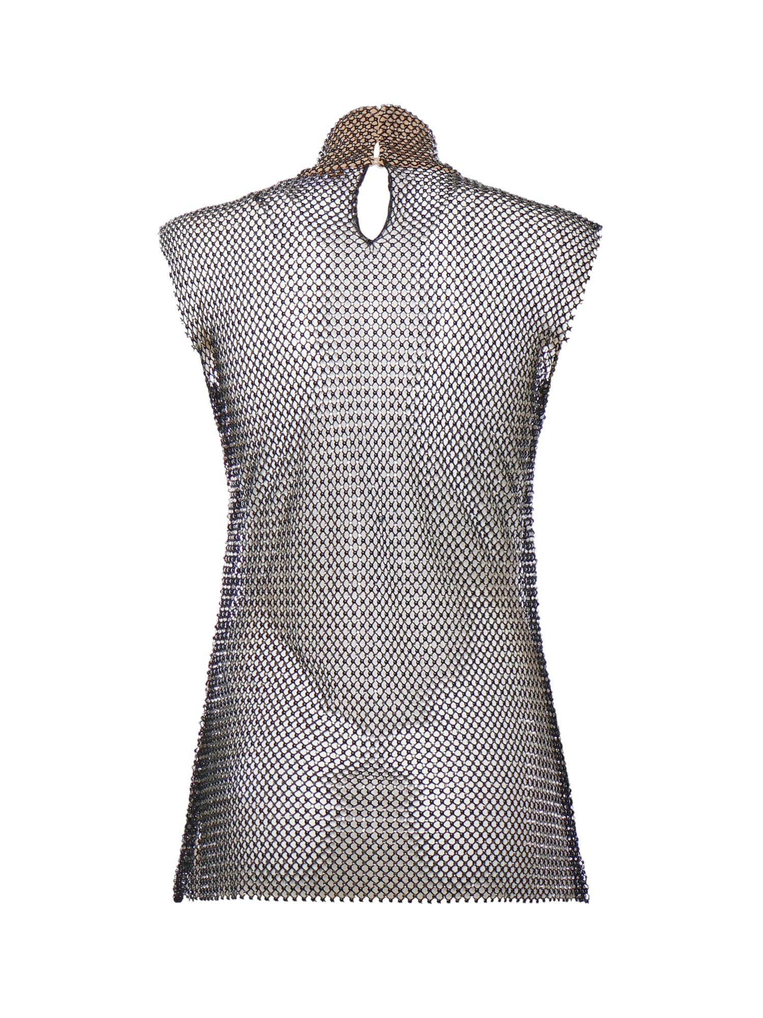Top in rete strass 79AAM628 J0276899 GENNY 