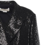 Giacca cropped con paillettes 79AAQ502 N0657899 GENNY 