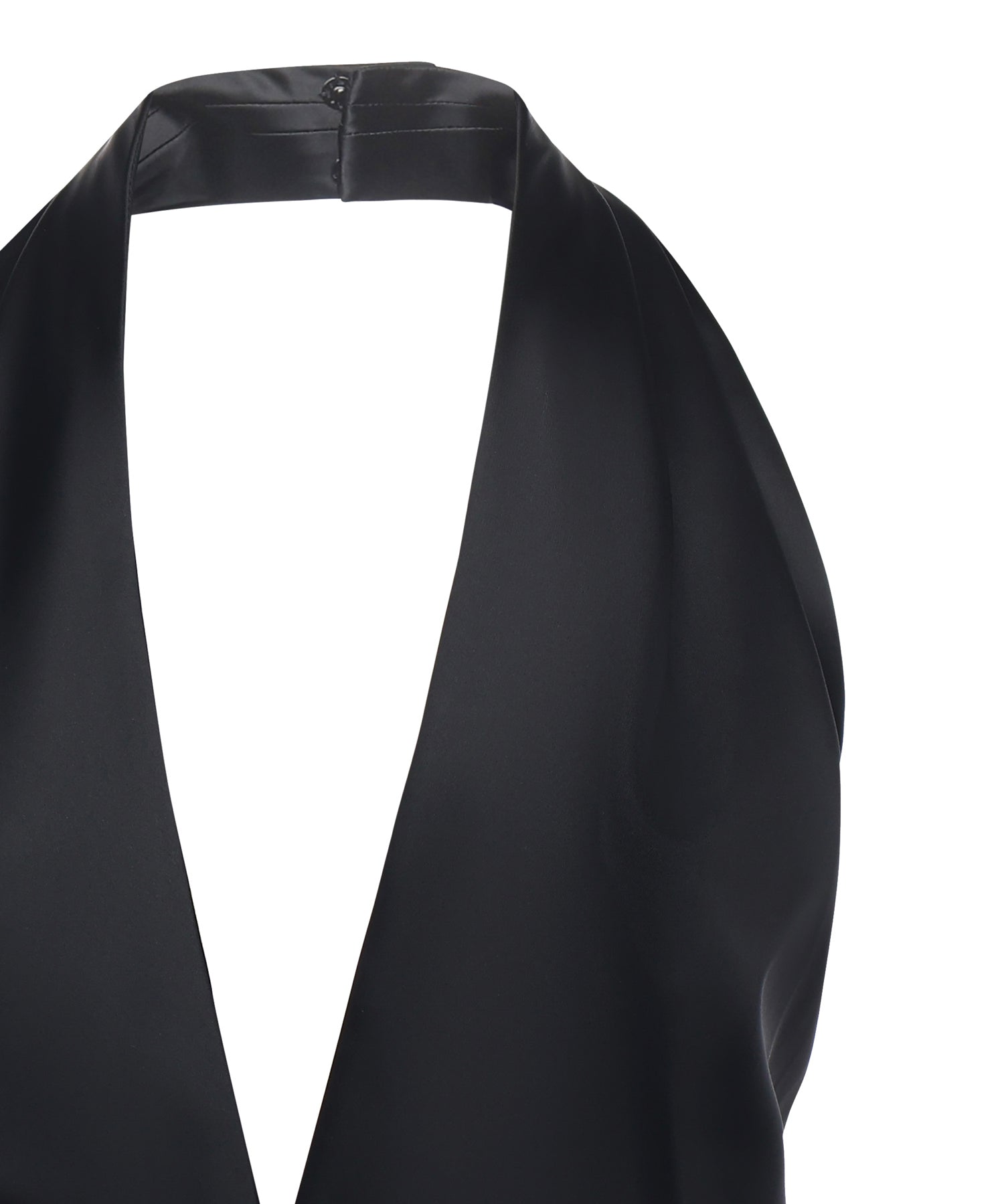 Top incrociato in satin 79AJM692 N0451899 GENNY 