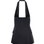 Top incrociato in satin 79AJM692 N0451899 GENNY 