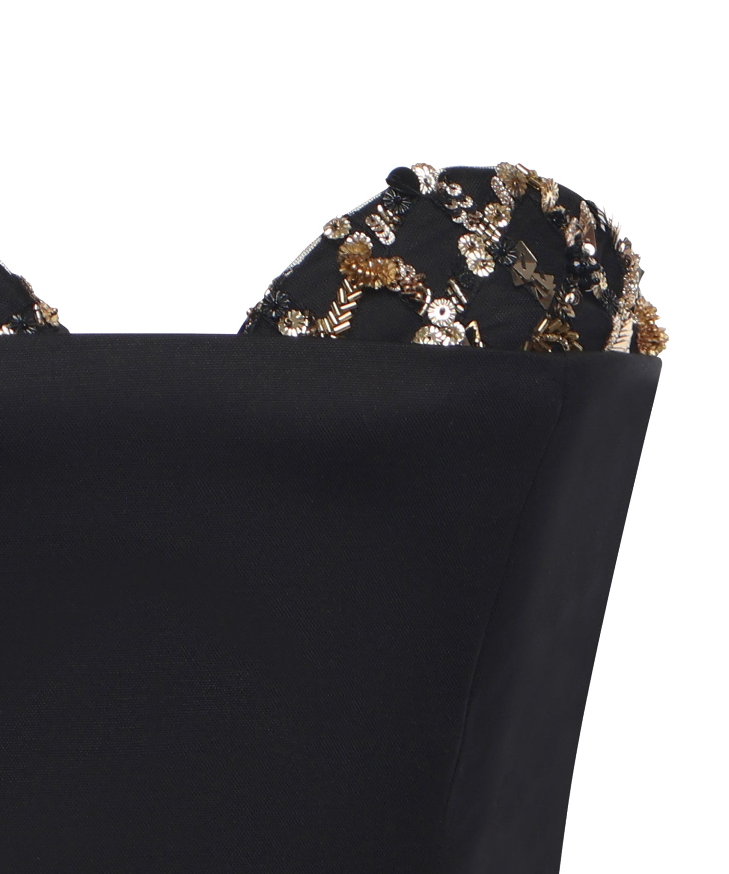 Abito midi con ricamo gioiello 79AJO473 N0278899 GENNY 