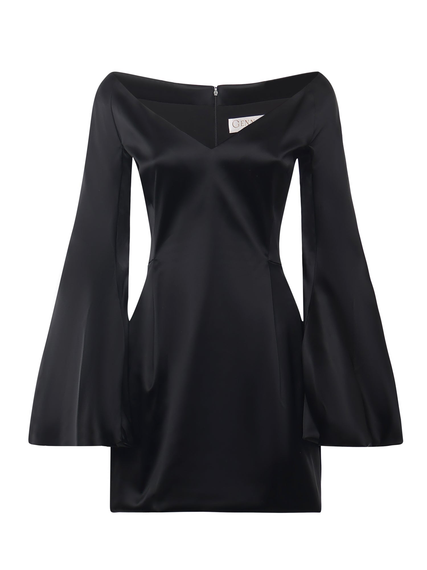 Mini abito con scollo a V 79AJOC66 N0451899 GENNY 