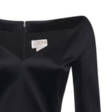Mini abito con scollo a V 79AJOC66 N0451899 GENNY 