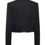 Giacca cropped con dettagli metallci 79AJQ554 N0278899 GENNY 