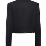 Giacca cropped con dettagli metallci 79AJQ554 N0278899 GENNY 