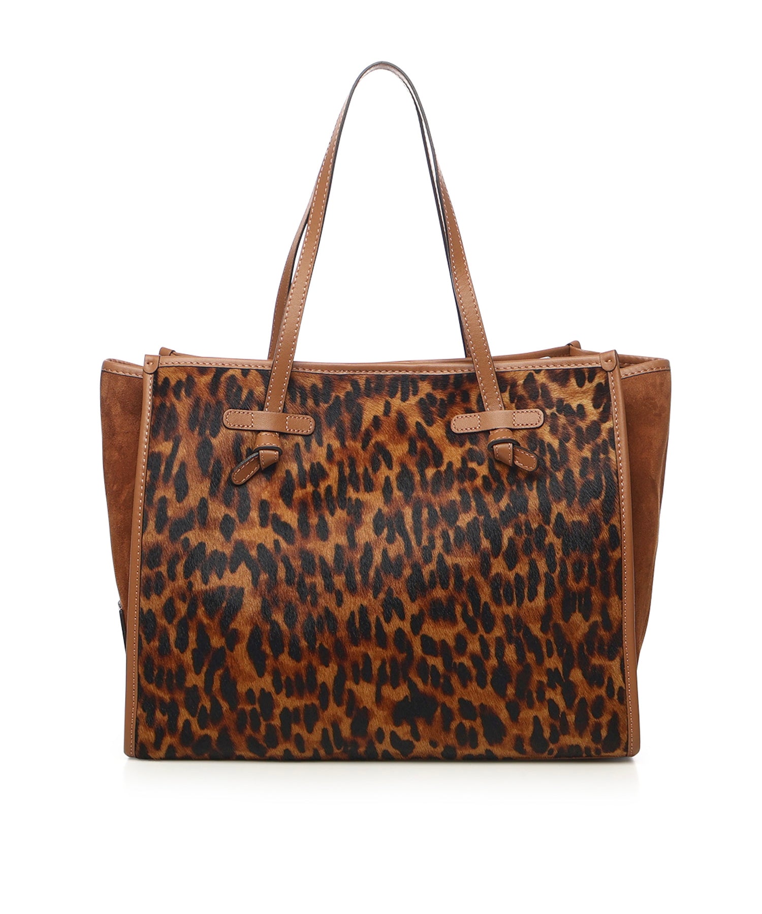 Borsa shopping Marcella in pelle con stampa BS12120 064 GIANNI CHIARINI 