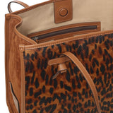 Borsa shopping Marcella in pelle con stampa BS12120 064 GIANNI CHIARINI 