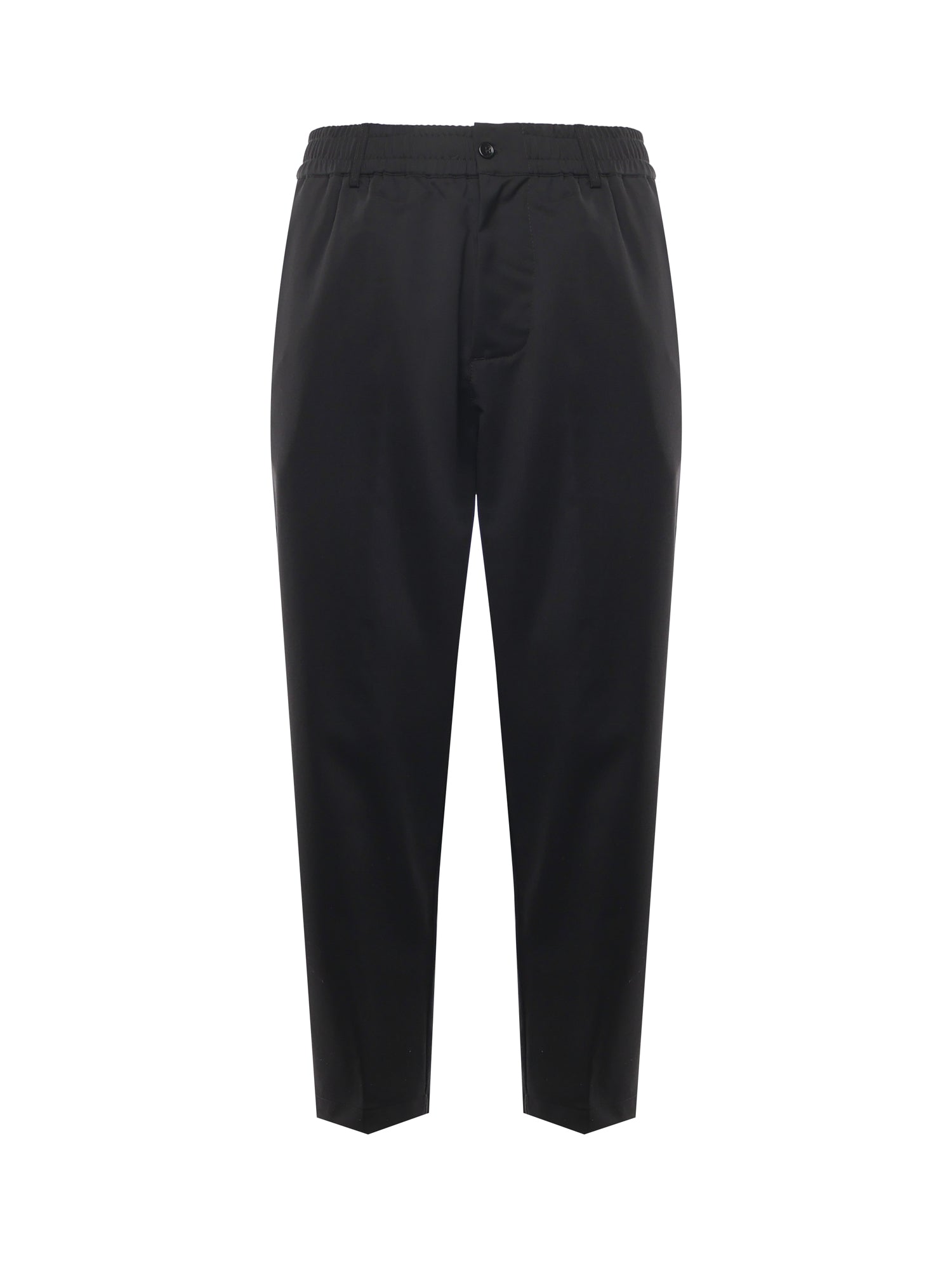 Pantalone Astro in gabardine di misto lana ASTRO NERO GIULIANO GALIANO 