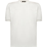 T-shirt Bob in puro cotone BOB BIANCO GIULIANO GALIANO 