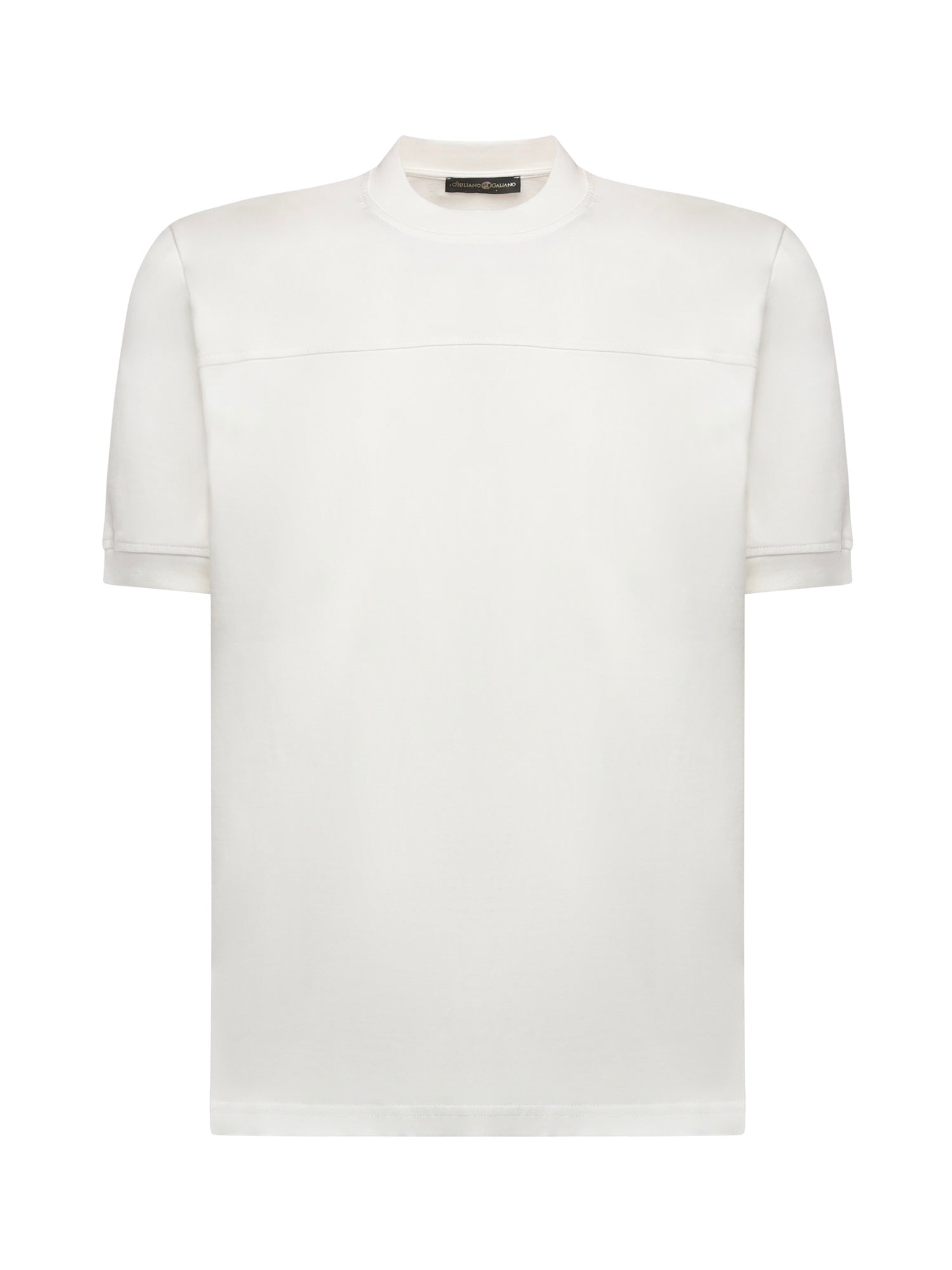 T-shirt Bob in puro cotone BOB BIANCO GIULIANO GALIANO 