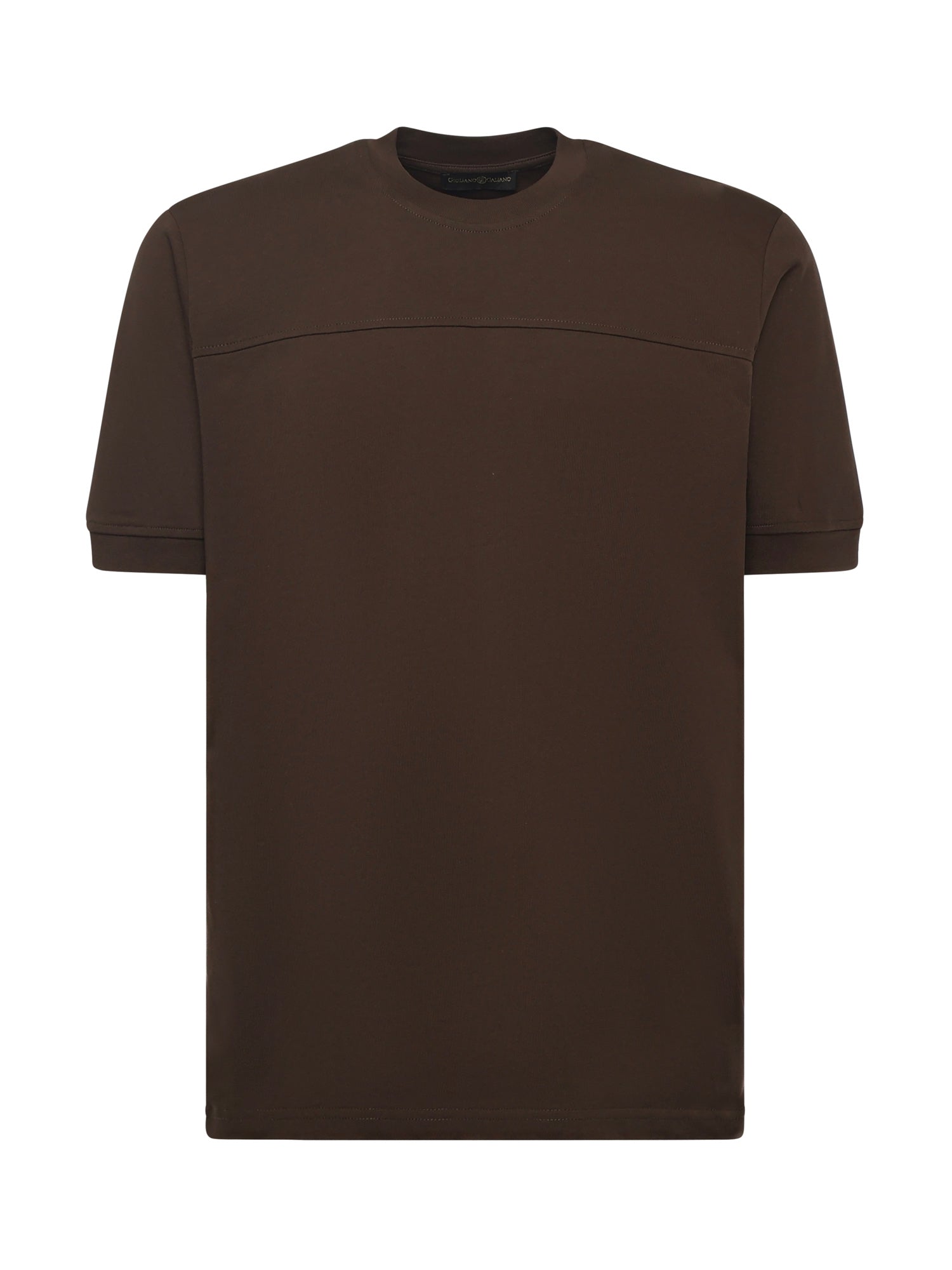 T-shirt in puro cotone BOB KAKI GIULIANO GALIANO 