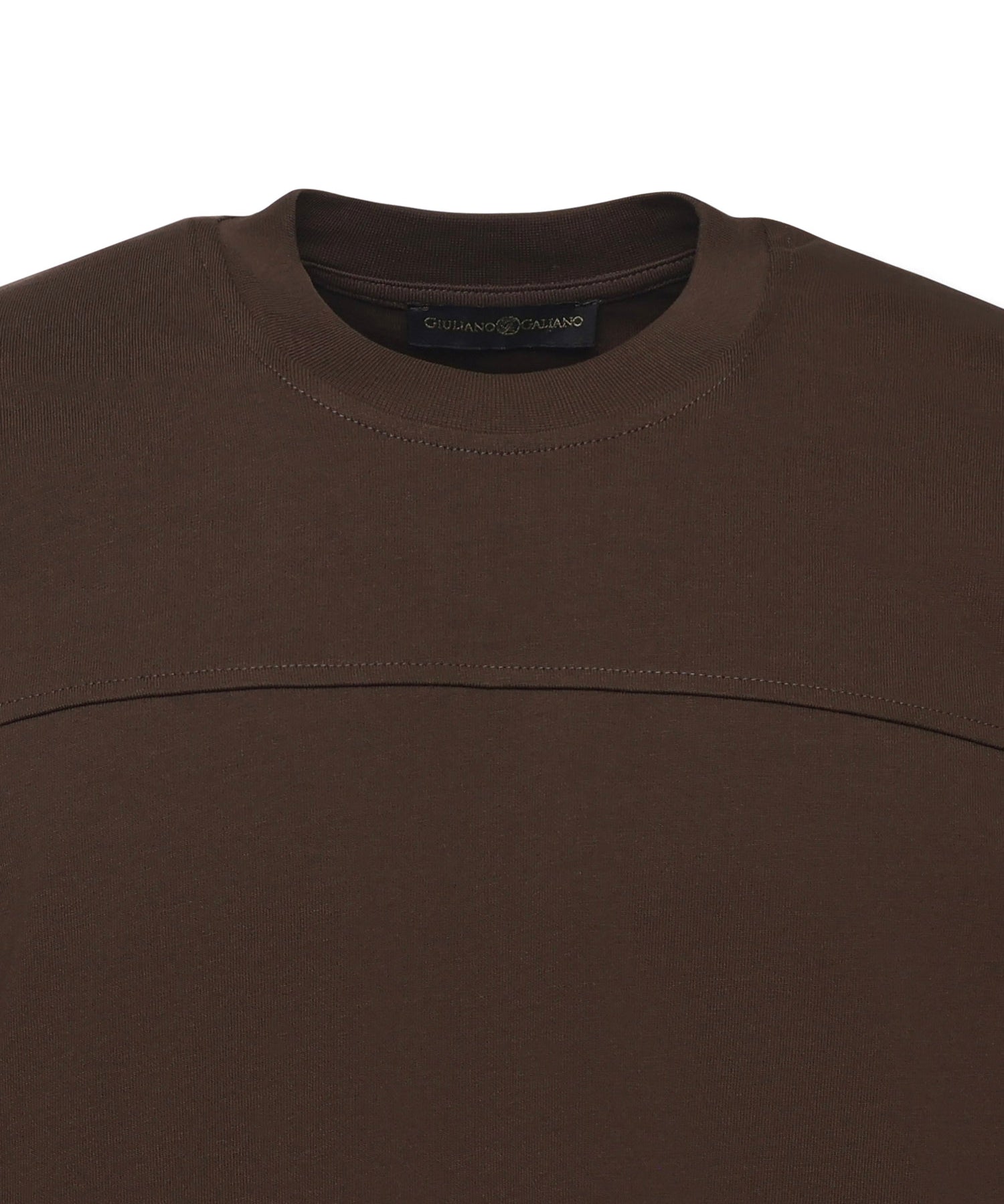 T-shirt in puro cotone BOB KAKI GIULIANO GALIANO 