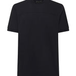 T-shirt Bob in puro cotone<BR/> BOB NERO GIULIANO GALIANO 