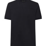 T-shirt Bob in puro cotone<BR/> BOB NERO GIULIANO GALIANO 