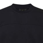 T-shirt Bob in puro cotone<BR/> BOB NERO GIULIANO GALIANO 