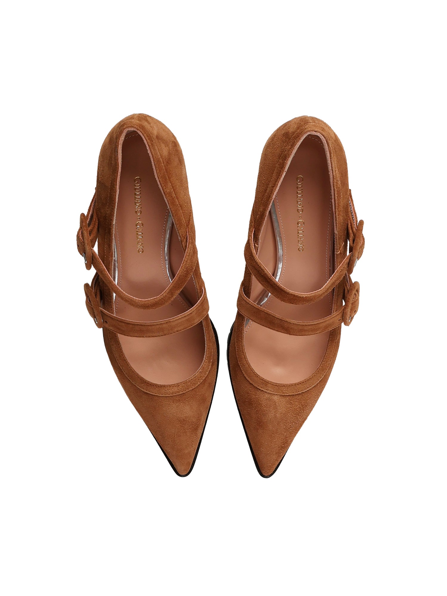 Pumps Geluci in camoscio GELUCI CAM. BRANDY GIULIANO GALIANO 