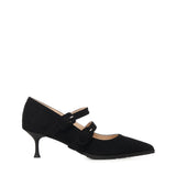 Pumps Geluci in camoscio GELUCI CAM. NERO GIULIANO GALIANO 