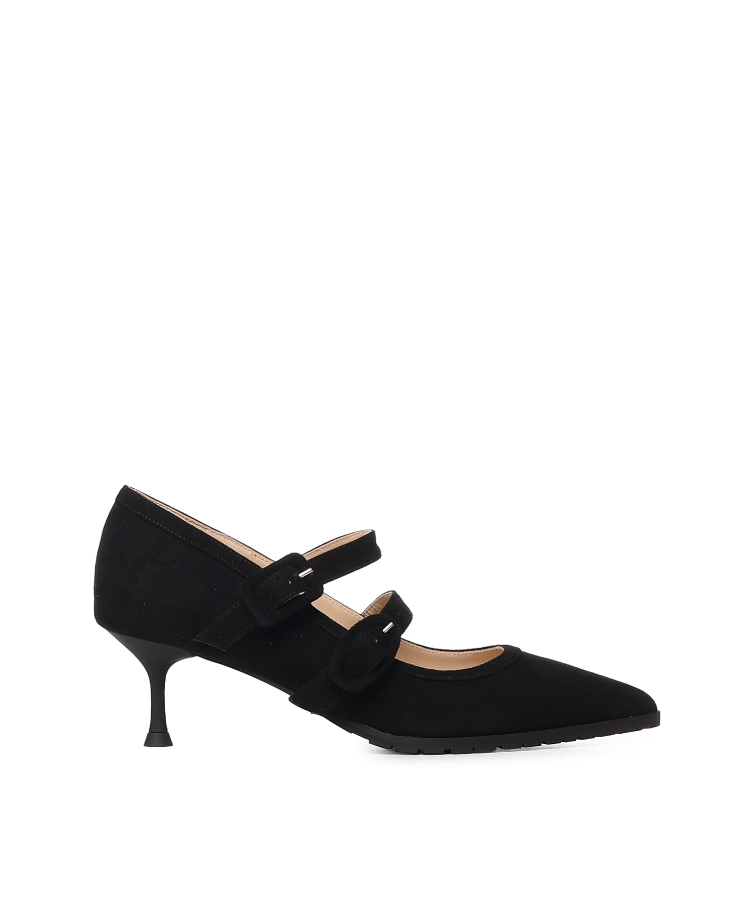 Pumps Geluci in camoscio GELUCI CAM. NERO GIULIANO GALIANO 