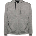 Felpa Guetta con zip GUETTA GRIGIO GIULIANO GALIANO 