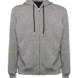 Felpa Guetta con zip GUETTA GRIGIO GIULIANO GALIANO 