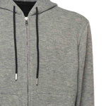 Felpa Guetta con zip GUETTA GRIGIO GIULIANO GALIANO 