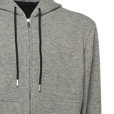 Felpa Guetta con zip GUETTA GRIGIO GIULIANO GALIANO 