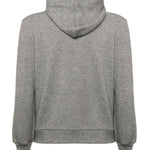 Felpa Guetta con zip GUETTA GRIGIO GIULIANO GALIANO 