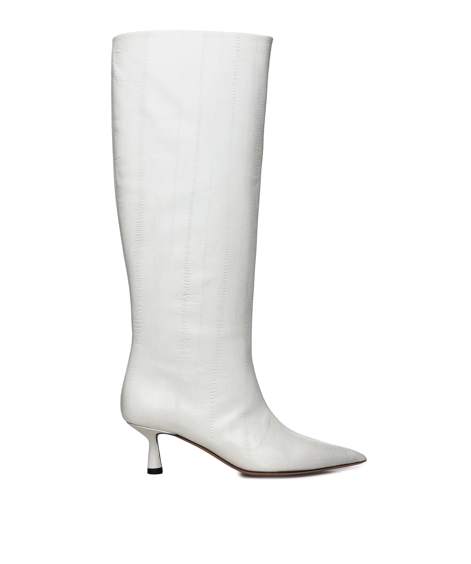 Stivali Jane in pelle<BR/> JANE 50 ANGUILLAGREY GIULIANO GALIANO 