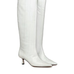 Stivali Jane in pelle<BR/> JANE 50 ANGUILLAGREY GIULIANO GALIANO 