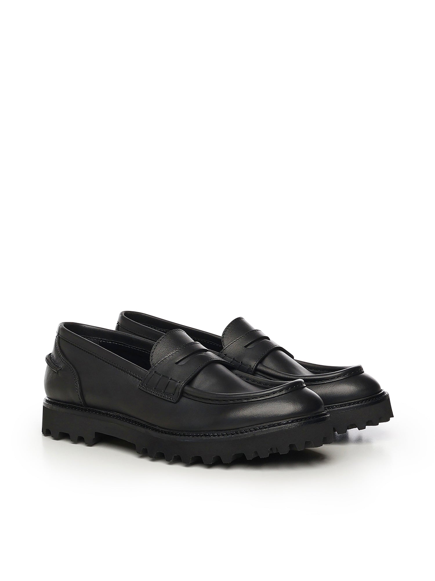Mocassino Kobra in pelle KOBRA VITELLONERO GIULIANO GALIANO 