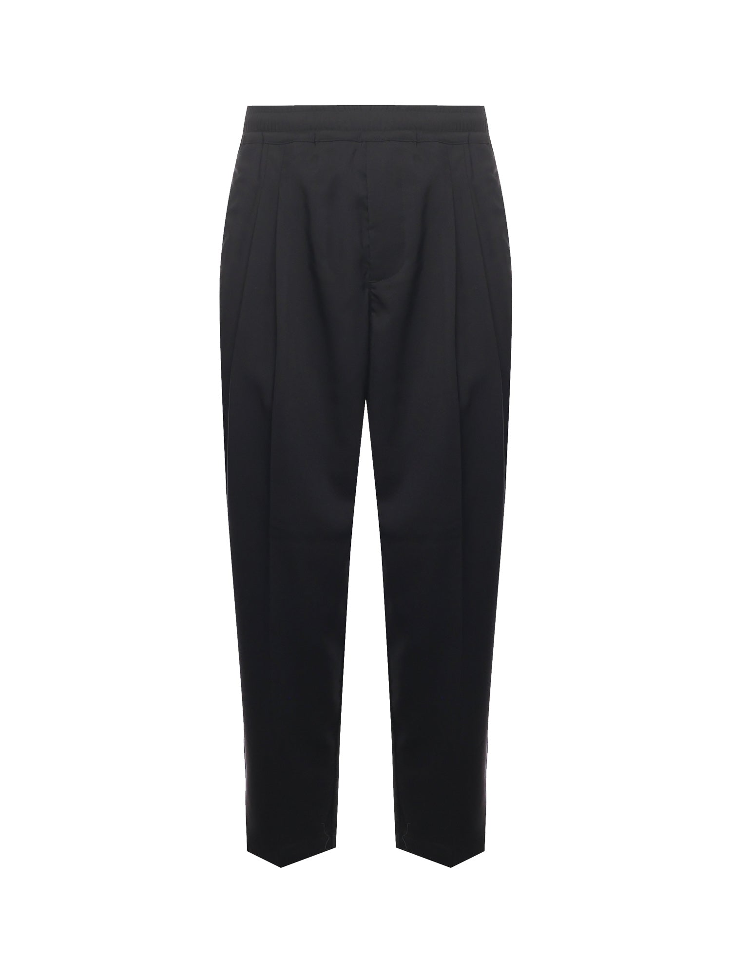 Pantaloni Niklas in fresco lana NIKLAS NERO GIULIANO GALIANO 