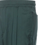 Pantaloni Niklas in fresco lana<BR/> NIKLAS VERDE SCURO GIULIANO GALIANO 