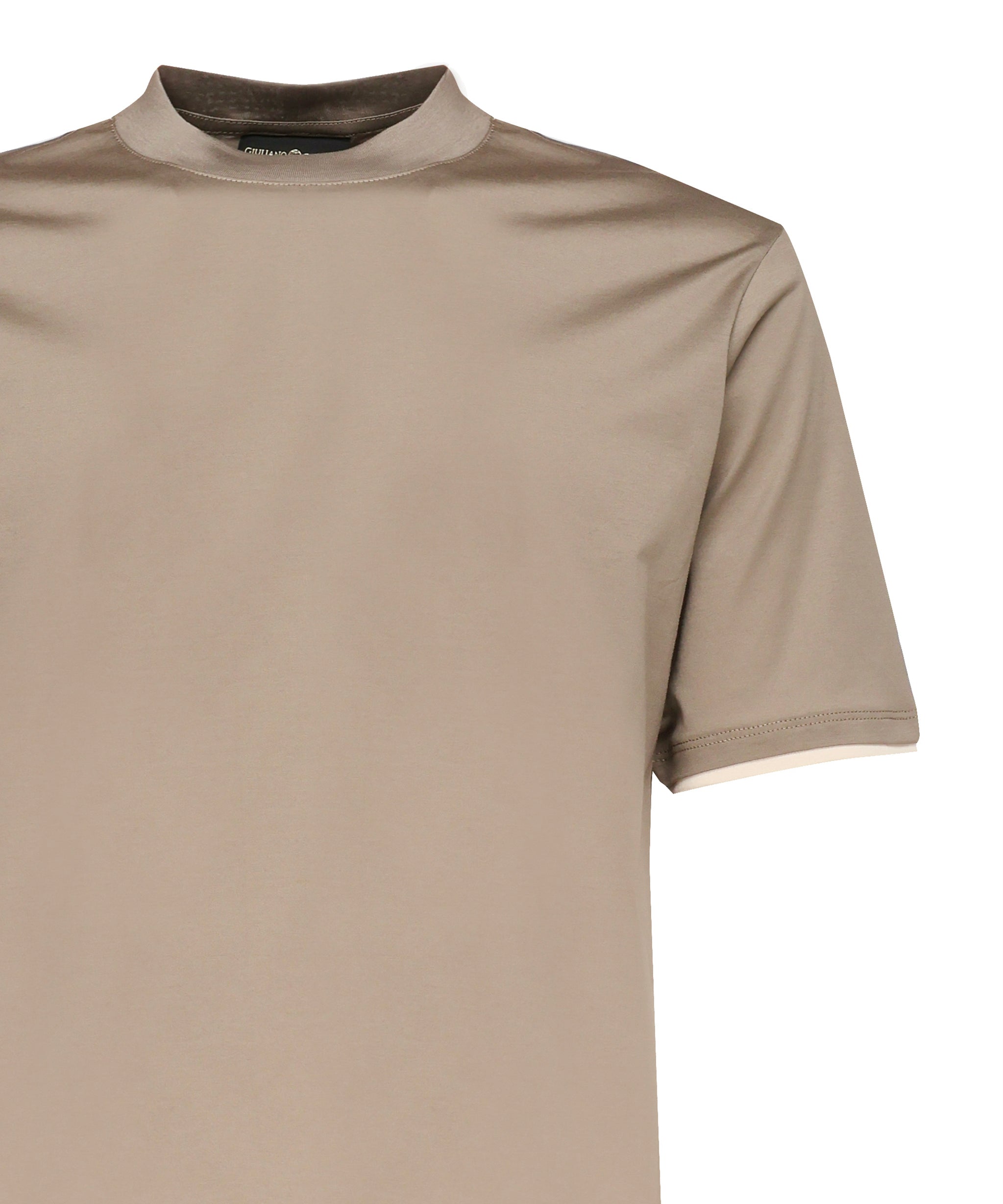 T-shirt in puro cotone PUMA -FANGO/NUDE GIULIANO GALIANO 