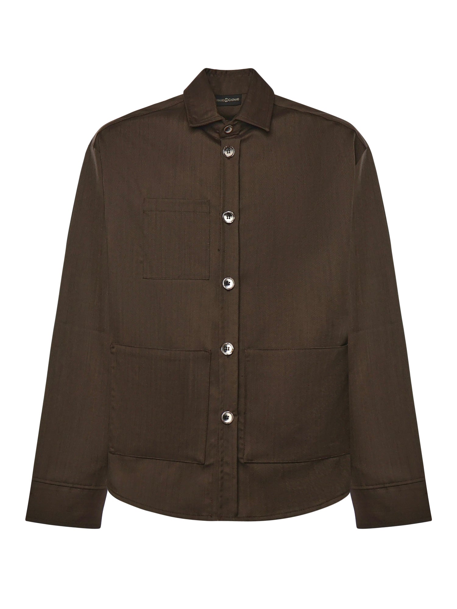 Camicia Tobhias in lana TOBHIAS BRONZO GIULIANO GALIANO 