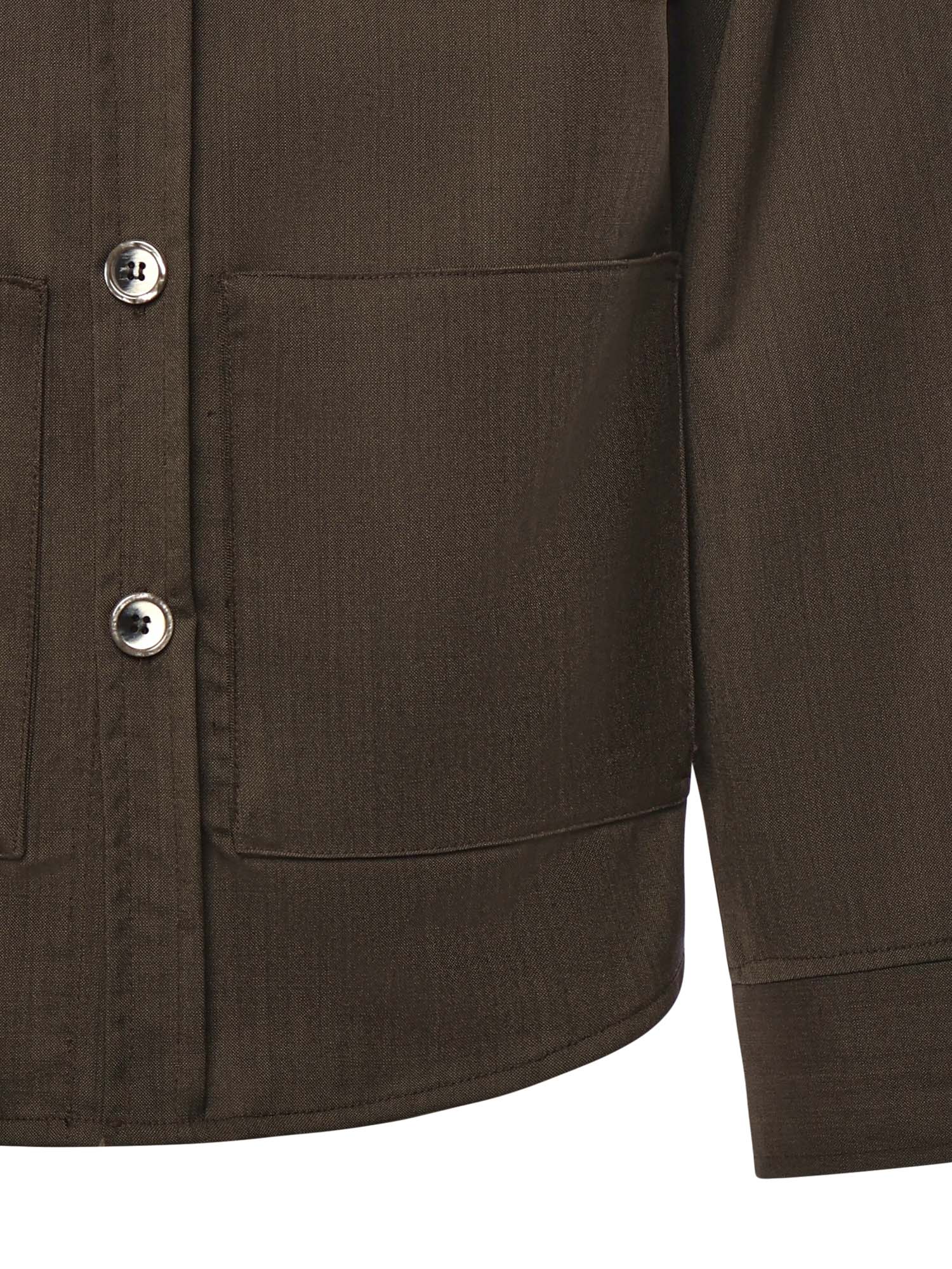 Camicia Tobhias in lana TOBHIAS BRONZO GIULIANO GALIANO 