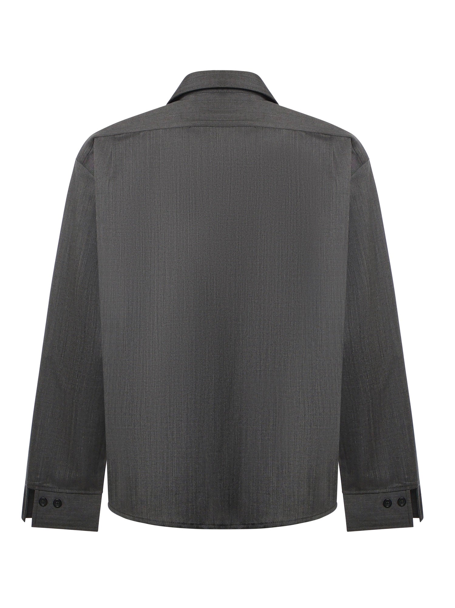 Camicia Tobhias in lana TOBHIAS GRIGIO GIULIANO GALIANO 