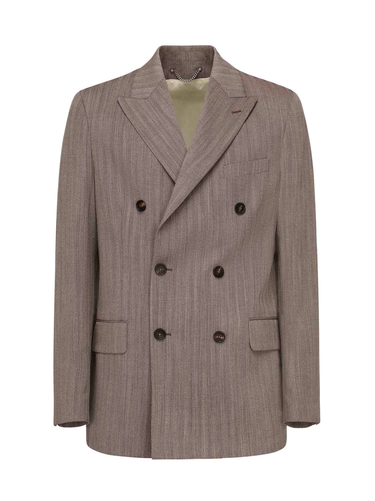 Blazer doppiopetto Journey GMP00835 P00209040190 GOLDEN GOOSE 