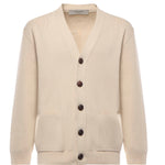 Cardigan con logo GMP00946 P00197255550 GOLDEN GOOSE 