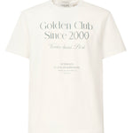 T-shirt in cotone con stampa<BR/> GMP01220 P00225411616 GOLDEN GOOSE 