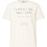 T-shirt in cotone con stampa<BR/> GMP01220 P00225411616 GOLDEN GOOSE 