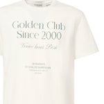 T-shirt in cotone con stampa<BR/> GMP01220 P00225411616 GOLDEN GOOSE 